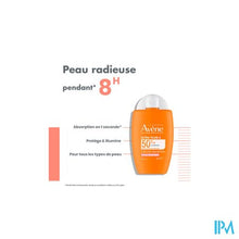 Afbeelding in Gallery-weergave laden, Avene Zon Spf50+ Ultra Fluid Eclat Radiance 50ml