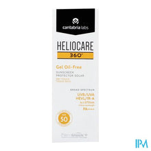Load image into Gallery viewer, Heliocare 360 Gel Oil Free Ip50 Tube 50ml