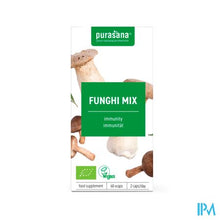 Load image into Gallery viewer, Purasana Funghi Mix 210mg Bio V-caps 60