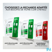 Afbeelding in Gallery-weergave laden, Vichy Dercos Sh A/roos Vet Haar Refill 390ml