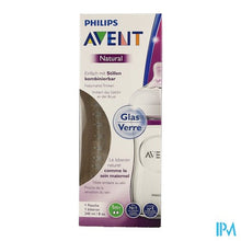 Charger l'image dans la galerie, Philips Avent Natural 2.0 zuigfles 240ml Glas SCF053/17
