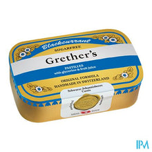 Load image into Gallery viewer, Blackcurrant Grethers Zonder Suiker Past 110g