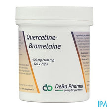 Load image into Gallery viewer, Quercetine Bromelaine Caps 120 Deba