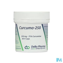 Afbeelding in Gallery-weergave laden, Curcuma-250 Caps 60 Deba