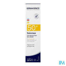 Afbeelding in Gallery-weergave laden, Dermasence Solvinea Protection Gel Cr Spf50+ 100ml
