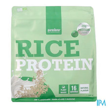 Afbeelding in Gallery-weergave laden, Purasana Vegan Rijst Protein 80% Naturel Bio 400g