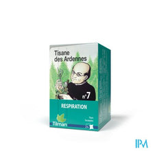Load image into Gallery viewer, Kruidenthee Ardennen N7 Ademhaling Tea Bags 24