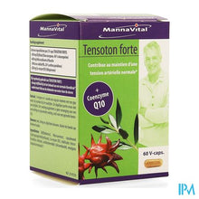 Load image into Gallery viewer, Mannavital Tensoton Forte V-caps 60