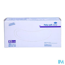 Load image into Gallery viewer, Peha Soft Handschoen Nitrile Xs 100 9421895