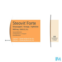 Charger l'image dans la galerie, Steovit Forte Sinaasappel 1000mg/800 Kauwtabl 84