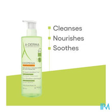 Afbeelding in Gallery-weergave laden, Aderma Exomega Control Reinigingsgel 2in1 500ml