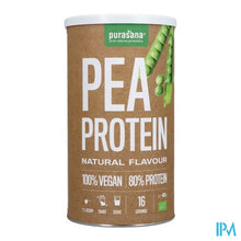 Charger l'image dans la galerie, Purasana Vegan Erwrt Protein 80% Naturel Bio 400g