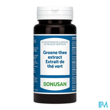 Load image into Gallery viewer, Groene Thee Extract Caps 60 Bonusan