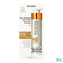 Afbeelding in Gallery-weergave laden, Frezyderm Sunscreen Velvet Color Face Spf50+50ml