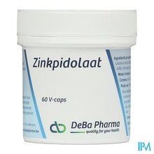 Afbeelding in Gallery-weergave laden, Zink Pidolaat V-caps 60x 75mg Deba