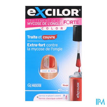 Load image into Gallery viewer, Excilor Forte Color Red Schimmelnagel 30ml+vao 8ml