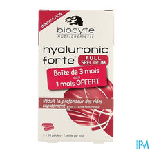 Afbeelding in Gallery-weergave laden, Biocyte Hyaluronic Forte Full Spectrum Caps 90