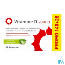 Charger l'image dans la galerie, Vitamine D 2000iu Kauwtabl 140+28 Metagenics