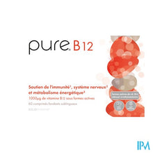 Afbeelding in Gallery-weergave laden, Pure B12 Smelttabl 60