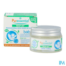 Afbeelding in Gallery-weergave laden, Puressentiel Ademhaling Massagebalsem Baby 30ml