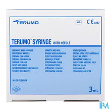 Afbeelding in Gallery-weergave laden, Terumo Spuit 3ml + Naald 21g 1 0,8x25mm St 100