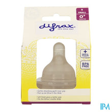 Afbeelding in Gallery-weergave laden, Difrax Flessenspeen Natural Wide Small 675