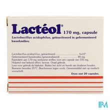 Afbeelding in Gallery-weergave laden, Lacteol 170mg Caps 20