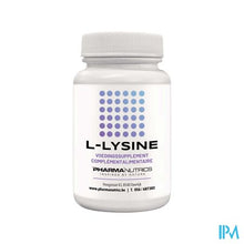 Afbeelding in Gallery-weergave laden, l-lysine V-caps 60 Pharmanutrics