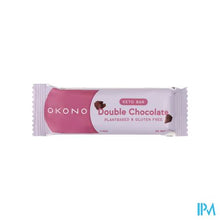 Afbeelding in Gallery-weergave laden, Okono Dubbele Chocolade Keto Bar 40g