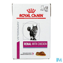 Afbeelding in Gallery-weergave laden, Royal Canin Vdiet Feline Renal Chicken 12x85g