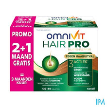Afbeelding in Gallery-weergave laden, Omnivit Hair Pro Nutri Repair Comp 180