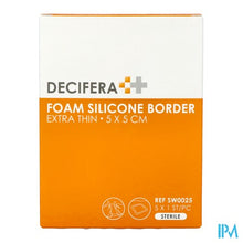 Afbeelding in Gallery-weergave laden, Decifera Foam Silicone Border Extra Thin 5x5cm