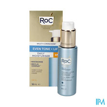Charger l'image dans la galerie, Roc Multi Correxion Even Tone+lift Mois.spf30 50ml