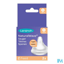 Afbeelding in Gallery-weergave laden, Lansinoh Natural Wave Speen Slow 2