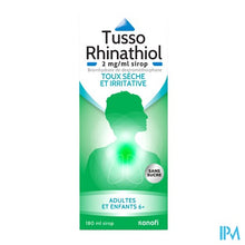 Charger l'image dans la galerie, Tusso Rhinathiol 2mg/ml Siroop Volw Z/suiker 180ml