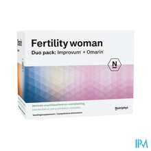Afbeelding in Gallery-weergave laden, Fertility woman Duo 60 tab Improvum + 60 softgels Omarin