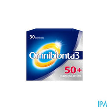 Afbeelding in Gallery-weergave laden, Omnibionta3 50+ Multivitamines Vitaliteit met Ginseng (30 tabletten)