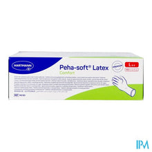 Afbeelding in Gallery-weergave laden, Peha Soft Handschoen Latex Comfort l 100 942023