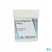 Afbeelding in Gallery-weergave laden, Calcium Magnesium Pidolaat 600/100mg V-caps 60