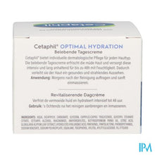 Afbeelding in Gallery-weergave laden, Cetaphil Optimal Hydr. Revitaliserende Dagcreme48g
