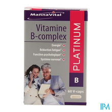 Afbeelding in Gallery-weergave laden, Mannavita Vitamine B Complex V-caps 60