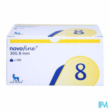 Charger l'image dans la galerie, Novofine Pi Pharma Ster Naald 8mm/30g 100