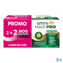 Charger l'image dans la galerie, Omnivit Hair Pro Nutri Repair Comp 120+120 Promo