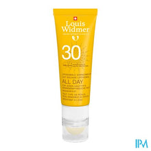 Load image into Gallery viewer, Widmer Sun All Day 30 Parf + Lipstick Tube 1x 25ml