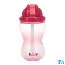 Afbeelding in Gallery-weergave laden, Nuby Flip It A/lekbeker Beker Roze 12m+ 360ml