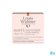 Afbeelding in Gallery-weergave laden, Widmer Vitalisante Creme Parf 50ml