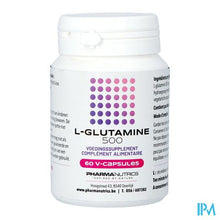 Charger l'image dans la galerie, l Glutamine 500 V-caps 60 Pharmanutrics