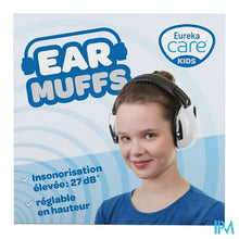 Load image into Gallery viewer, Eureka Care Gehoorbescherm. Koptelefoon 3-12j Wit