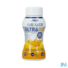 Load image into Gallery viewer, Resource Ultra Fruit Sinaasappelsmaak 4x200ml