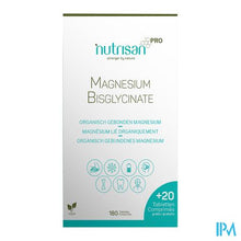 Load image into Gallery viewer, Magnesium Bisglycinate Tabl 180+20